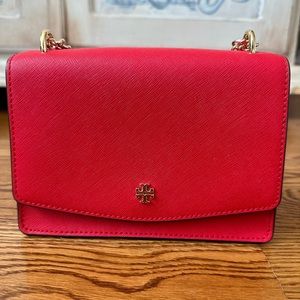 Red Tory Burch Crossbody